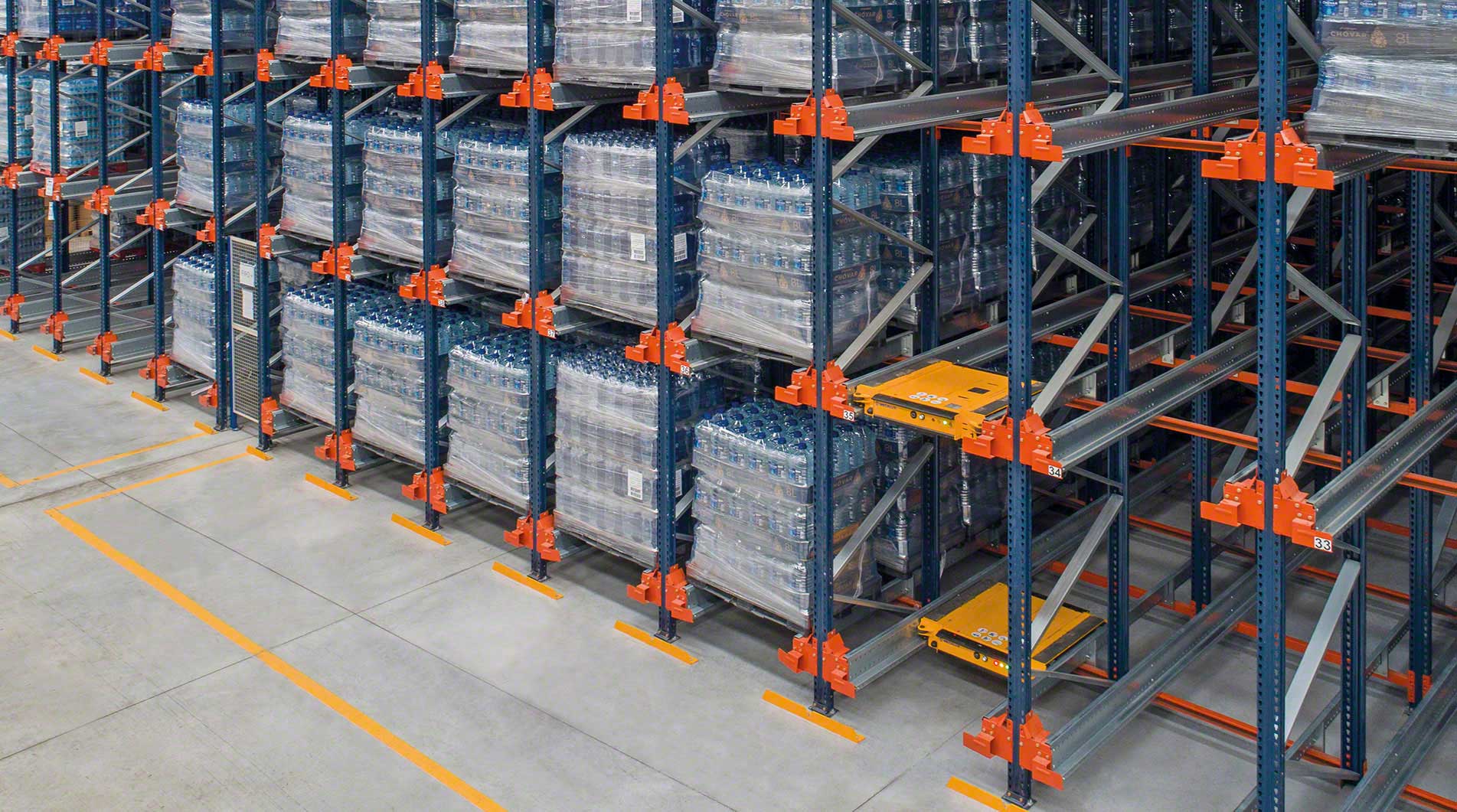 Using a Forklift for High-Density Storage