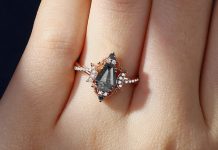 Custom StarlandUS’s Salt and Pepper Diamond Rings: A Personalized Touch